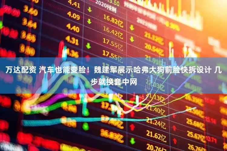 万达配资 汽车也能变脸！魏建军展示哈弗大狗前脸快拆设计 几步就换套中网