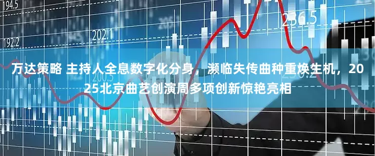 万达策略 主持人全息数字化分身，濒临失传曲种重焕生机，2025北京曲艺创演周多项创新惊艳亮相