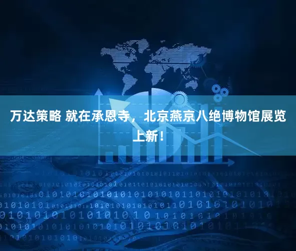 万达策略 就在承恩寺，北京燕京八绝博物馆展览上新！